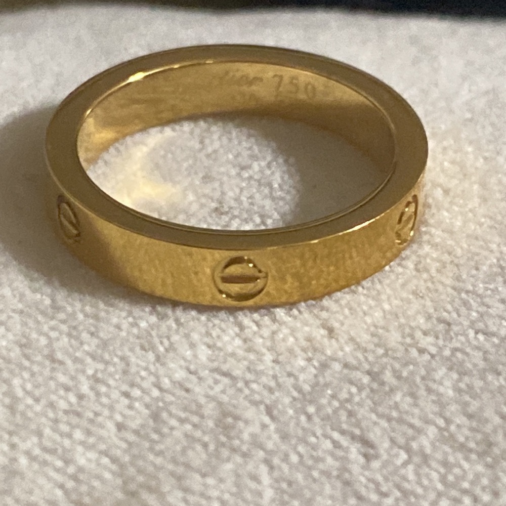 Love Ring 18k plated